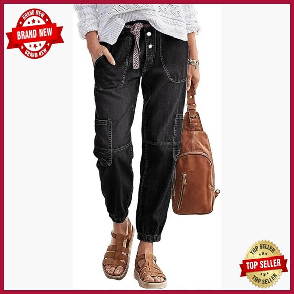 Denim - Mid Rise Straight Leg Jeans with Button Fly, Stretch Fabric, 27" Inseam